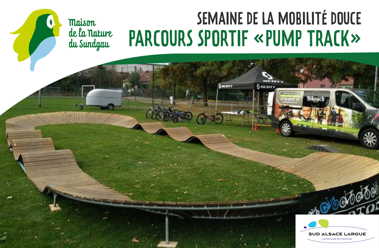 Semaine de la mobilité douce : parcours sportif "Pump Track"