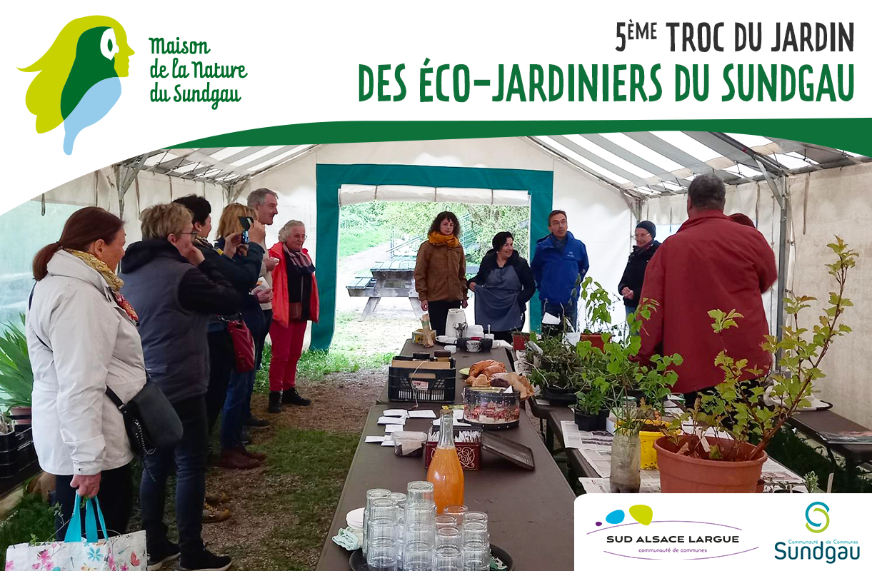 5ème troc du jardin des Éco-jardiniers du Sundgau !