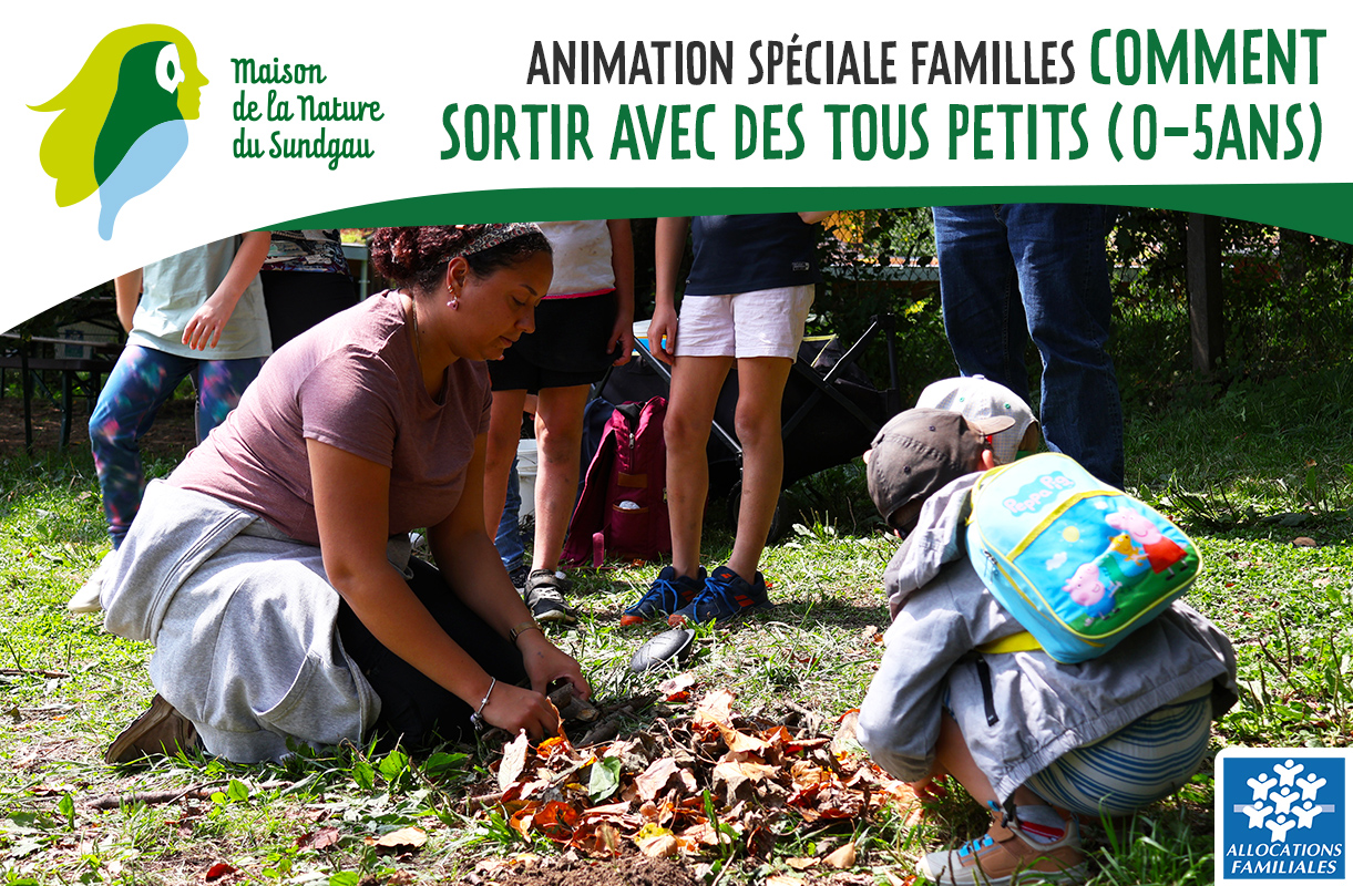 Animation spéciale famille : Comment sortir avec des tous petits (0-5ans)