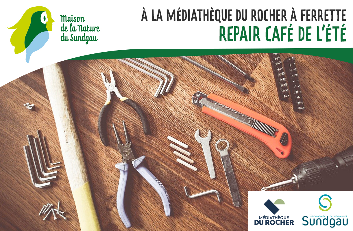 Repair café de l'été à Ferrette