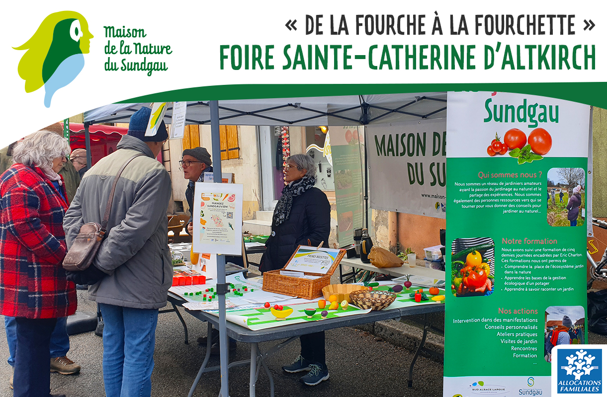 Stand à la foire Sainte-Catherine d'Altkirch